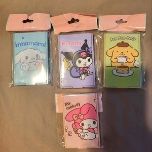 Sanrio compact mirrors